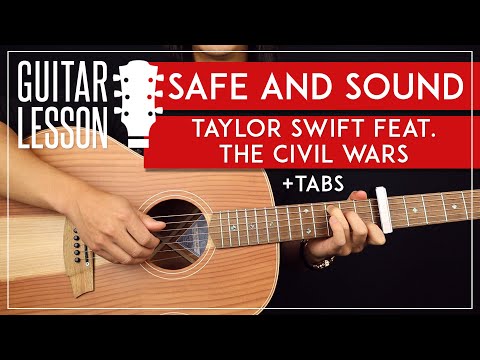 Tutoriel de guitare Safe & Sound 🎸 Leçon de guitare Taylor Swift & The Civil Wars | Fingerpicking...