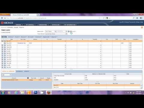 Ucsb Kronos Timekeeping