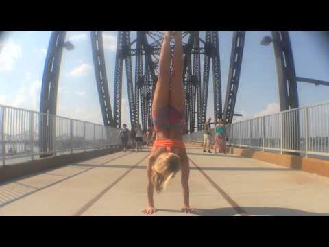 Indy Handstand Demo with KinoYoga
