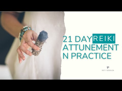 21 day reiki attunement practice audio