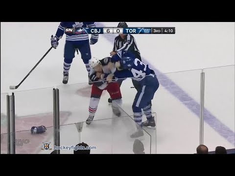 Matt Calvert vs Nazem Kadri Nov 25, 2013