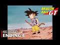 Dragon Ball GT Ending 4 Sabitsuita Machine Gun D 4K 60FPS Creditless Outdated Subtitles