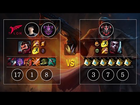 TLN River Graves vs Ekko Jungle - KR Master Patch 10.10