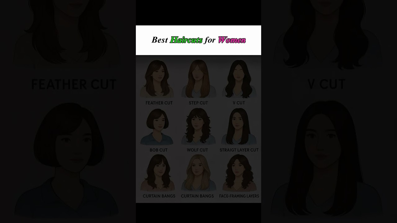 10 Popular korean Haircut Styles for Women | Haircut Guide 2025 #Haircuts #Hairstyles #ootd