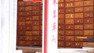 preview picture of video 'Chinatown: herbs chest of drawers'