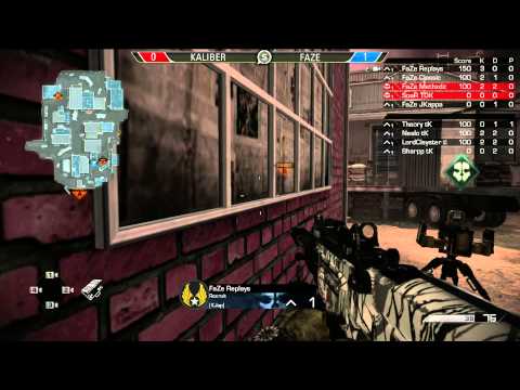 Kaliber vs Faze - Game 2 Part 1 - ScufGaming Showdowns
