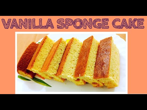 ഓവനില്ലാതെ വാനില സ്പഞ്ച് കേക്ക്/ HOW TO MAKE VANILLA SPONGE CAKE #VANILLA SPONGE CAKE #VANILLA #CAKE