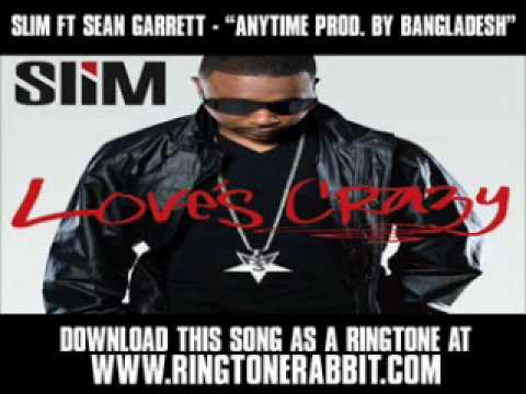 Slim ft Sean Garett - "Anytime (Prod By bangladesh" [ New Music Video + Lyrics + Download ]