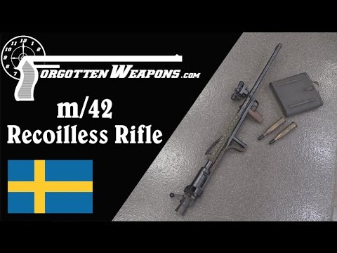 Carl Gustav m/42: A 20mm Recoilless Antitank Rifle
