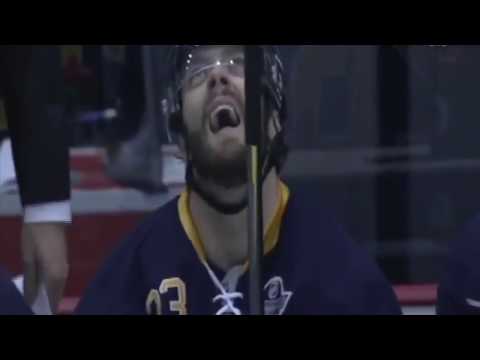 Ville Leino 1st Goal as a Buffalo Sabre - Sabres vs. Ducks, NHL Premiere Series 10/7/11