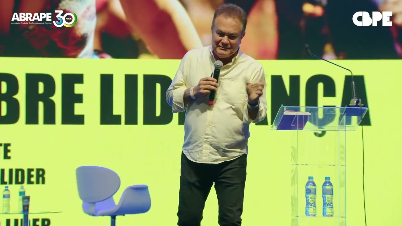 8º CBPE - PALESTRA COM ROBERTO SHINYASHIKI: "LIDERENÇA EM TEMPOS DE TEMPESTADES"