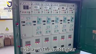 Display in the switchgear