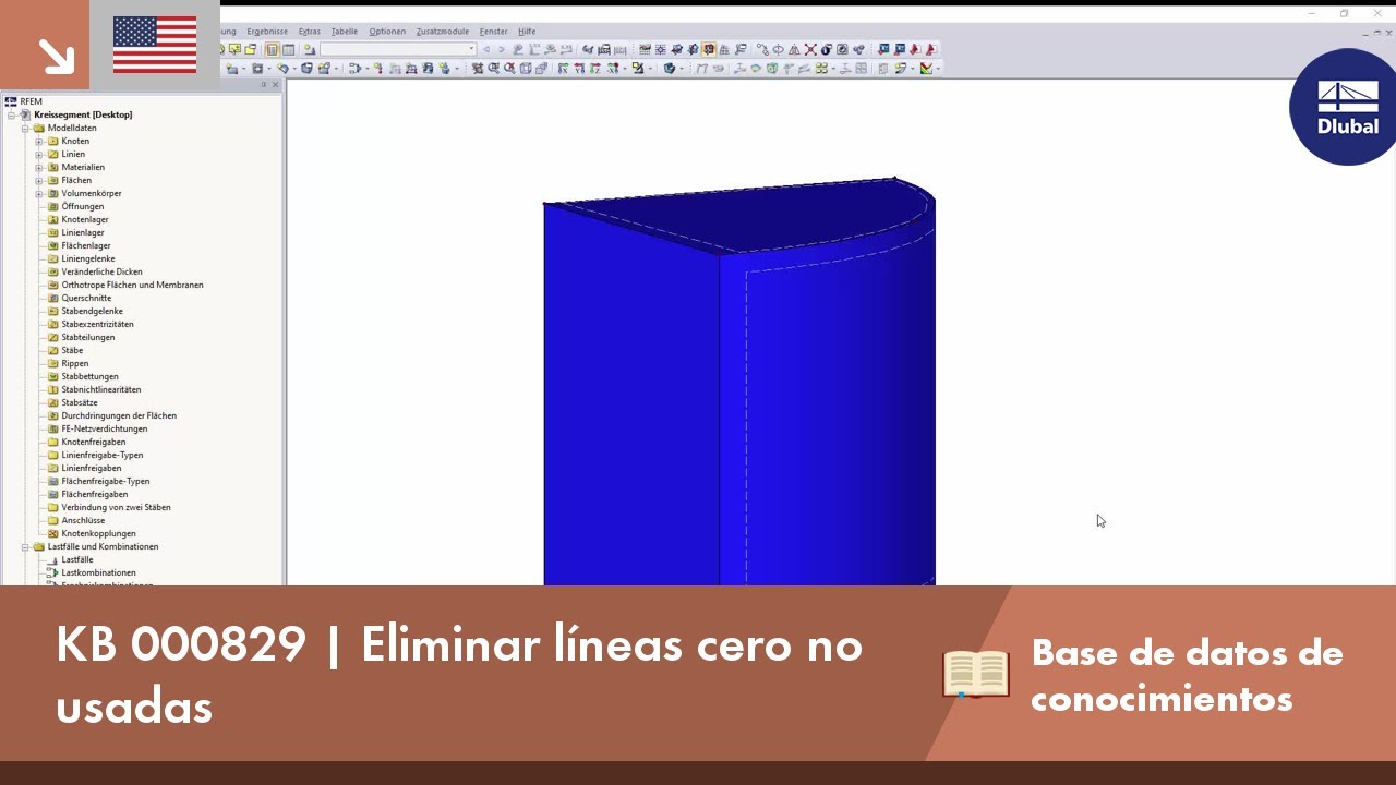 KB 000829 | Eliminar líneas cero no usadas