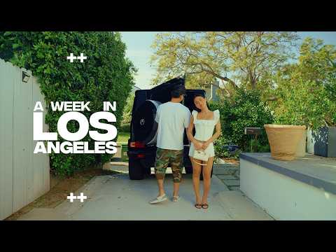 we went to LA for a DIOR brand trip and to try community goods matcha | a week in LA vlog