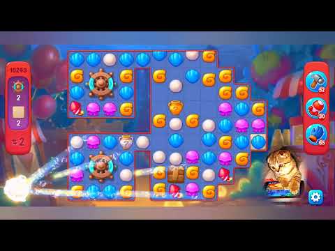 Fishdom 2022, no Boosters,  10243  level  -  прохождение без бустеров,  10243  уровень.