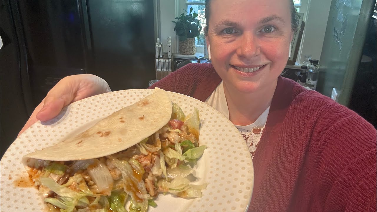 Cheesy Fiesta Chicken Rice Casserole or Tacos! Quick, Easy Family Recipe!