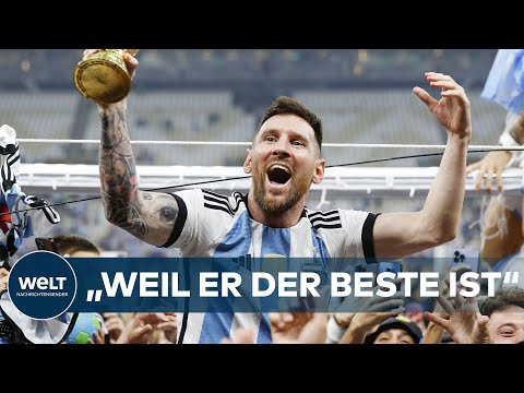 LIONEL MESSI: "Der beste der Welt"  – Argentinische Fußballfans feiern ihren Helden