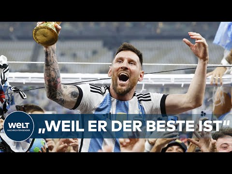 LIONEL MESSI: "Der beste der Welt"  – Argentinische Fußballfans feiern ihren Helden