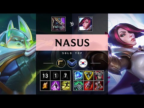 Nasus Top vs Fiora - KR Diamond Patch 25.S1.2