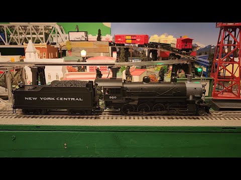 Lionel Legacy 2-8-0 New York Central Unboxing & First Run