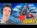 Nervuojam Pareigūnus su NAUJAIS DRONAIS! 😳| GTA RP Lietuviškai | GTAKaimeliai.lt