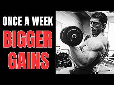 STOP OVERTRAINING! Train Each Muscle ONCE a Week for BIGGER Gains (Here’s Why)