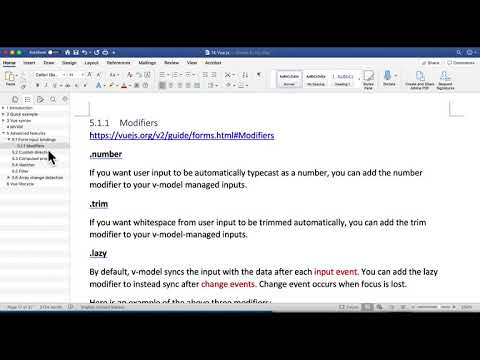17  Form Input Bindings in Vue