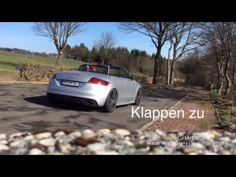 Audi TT 8j 3.2 Klappenauspuff AGA