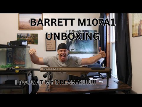 New Rifle! - Barrett M107A1 .50 BMG Unboxing
