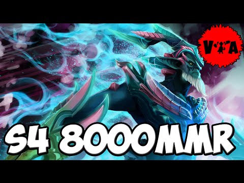 Dota 2 - s4 8000 MMR Plays Leshrac vol #1 - Ranked Match