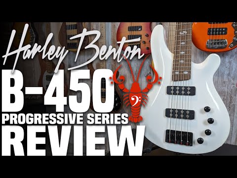 Harley Benton B-450 Progressive - Budget Bombshell w/ Active Electronics! - LowEndLobster Review