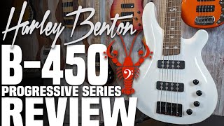 Video thumbnail for Harley Benton B-450 Progressive - Budget Bombshell w/ Active Electronics! - LowEndLobster Review by LowEndLobster