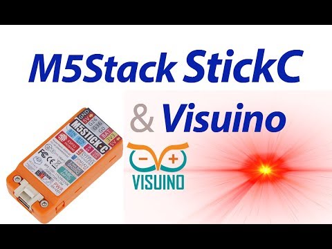 How To Program Esp32 M5stack Stickc With Arduino Ide And Visuino 12 Steps Instructables