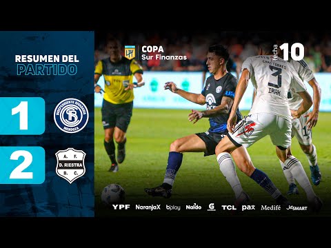 INDEPENDIENTE RIVADAVIA 1 - 2 RIESTRA I Resumen del partido I #CopaSurFinanzas 2024