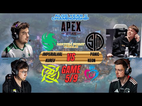 Falcons vs TSM vs NIP vs GROW - Match Point Finals - ALGS Year 5 Championship | Apex Legends