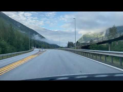 Driving in Norway Europe Episode 4 - Village driving