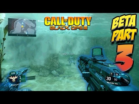 Call of Duty Black Ops 3 Beta Gameplay Part 3 - Swimming In Multiplayer