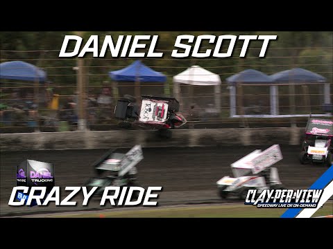 Sprintcars | Dan Scott Rollover - Warrnambool - 27-29th Jan 2023 | Clay-Per-View Highlights