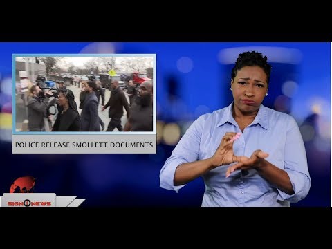 Police release Smollett documents (ASL - 5.31.19)