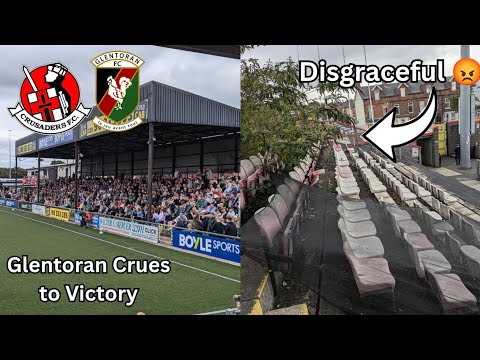 The First Belfast Derby Of The Season 👊 Crusaders Vs Glentoran Vlog | #nifl #irishleague 