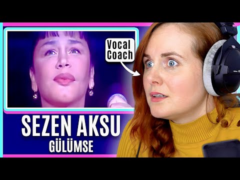 Sezen Aksu - This Turkish Singer Is Hauntingly BEAUTIFUL! | Gülümse Reaction | Vocal Coach Analysis