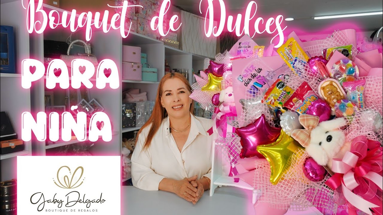 Bouquet de dulces para niña