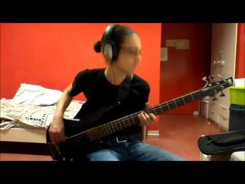 time is running out bass cover