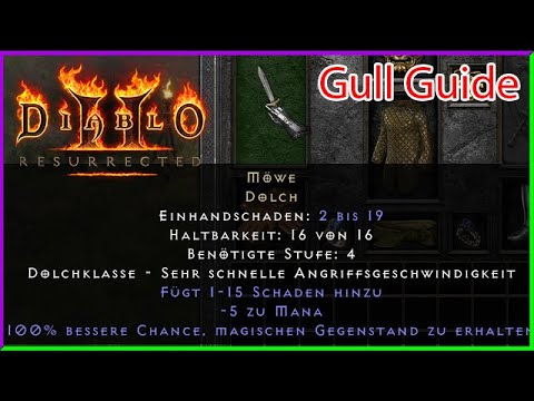 Möwe / Gull einfach erhalten ☯ Magic Find Item ☯ Guide ☯ Diablo 2 Resurrected