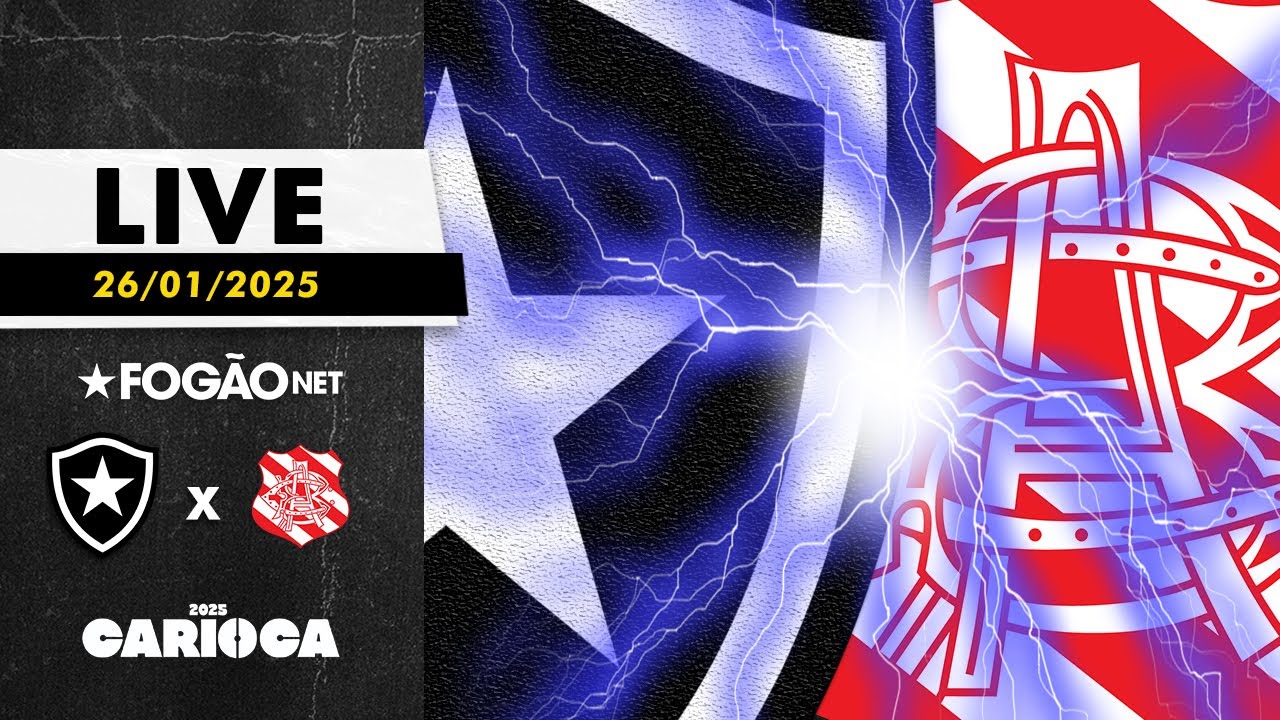 LIVE | Pré-jogo de Botafogo x Bangu, pela 5ª rodada do Campeonato Carioca 2025