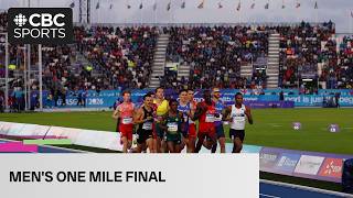 Canada's Foster Malleck in men's one mile final on Day 9 of 2026 Commonwealth Games