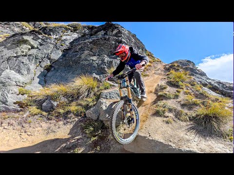 MY STEP-SON RIDES PROPER DOWNHILL MTB!! Surprisingly Good!