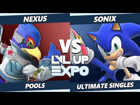 LVL Up Expo 2022 - Sonix (Sonic) Vs. Nexus (Falco) SSBU Ultimate Tournament