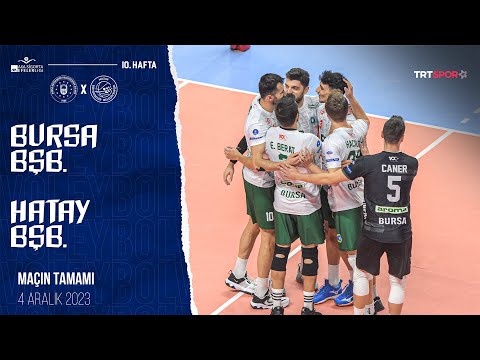 Maçın Tamamı | Bursa BŞB 🆚 Hatay BŞB "AXA Sigorta Efeler  Ligi"