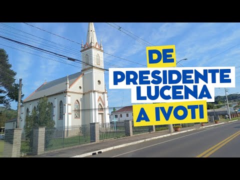 De Presidente Lucena até Ivoti - Serra Gaúcha - RS - 4K